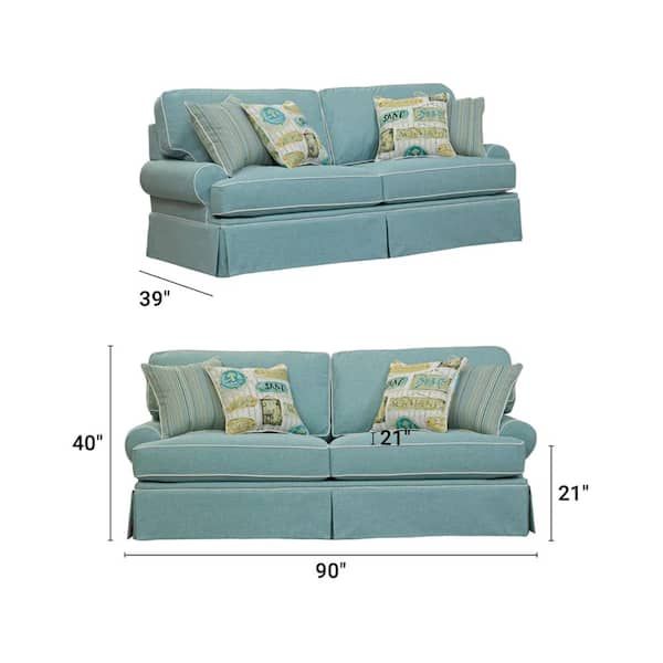 Aqua Sofa Bed | Cabinets Matttroy intended for How the Coastal Aqua Series Sleeper Sofa Combines Comfort and Coastal Design