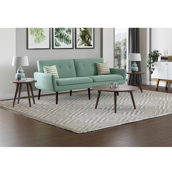 Aqua Sofa Bed | Cabinets Matttroy regarding American Furniture Classics 8-040M-S275A Coastal Aqua Series Sleeper Sofa