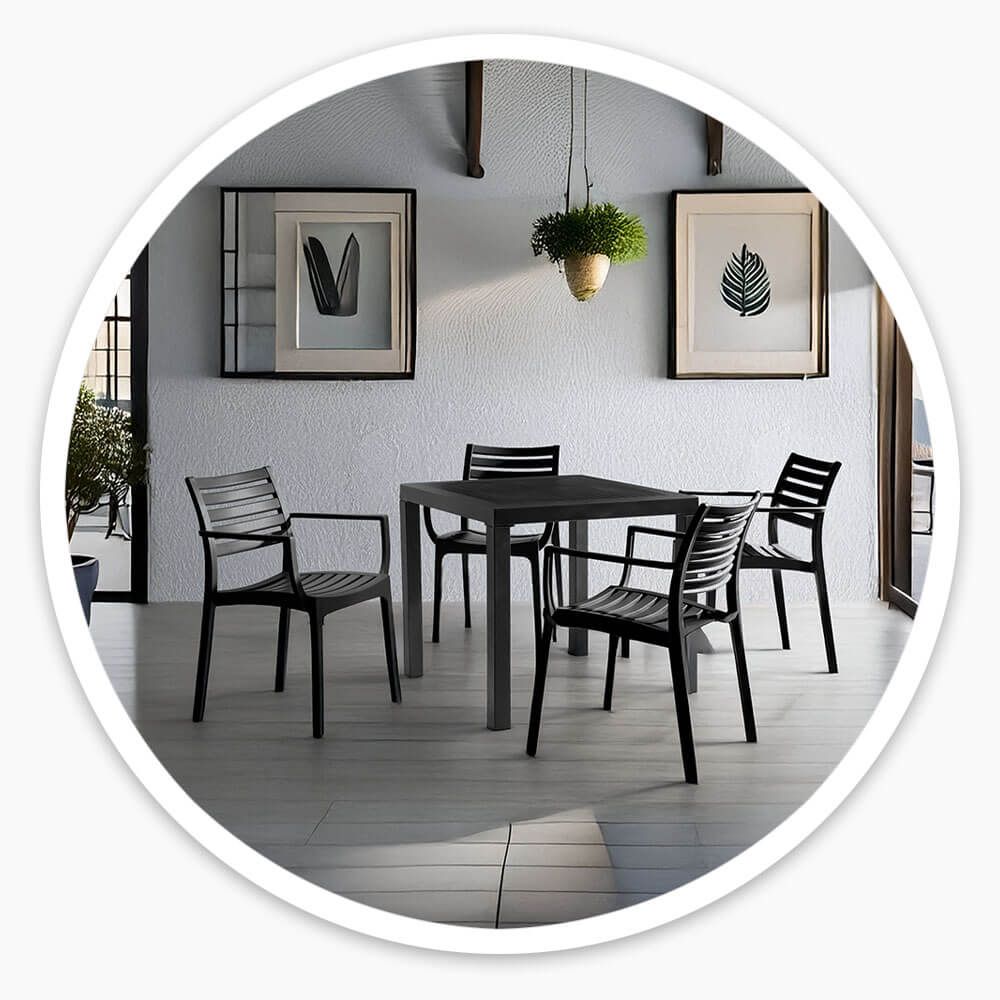 Artemis Dining Set | Free Delivery throughout Exploring Materials and Craftsmanship in Contemporary Dining Sets