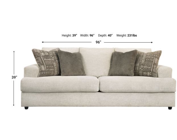 Ashley Soletren Stone Queen Sleeper Sofa | Homemakers pertaining to Understanding the Appeal of Signature Design by Ashley Soletren Queen Sleeper Sofa in Stone