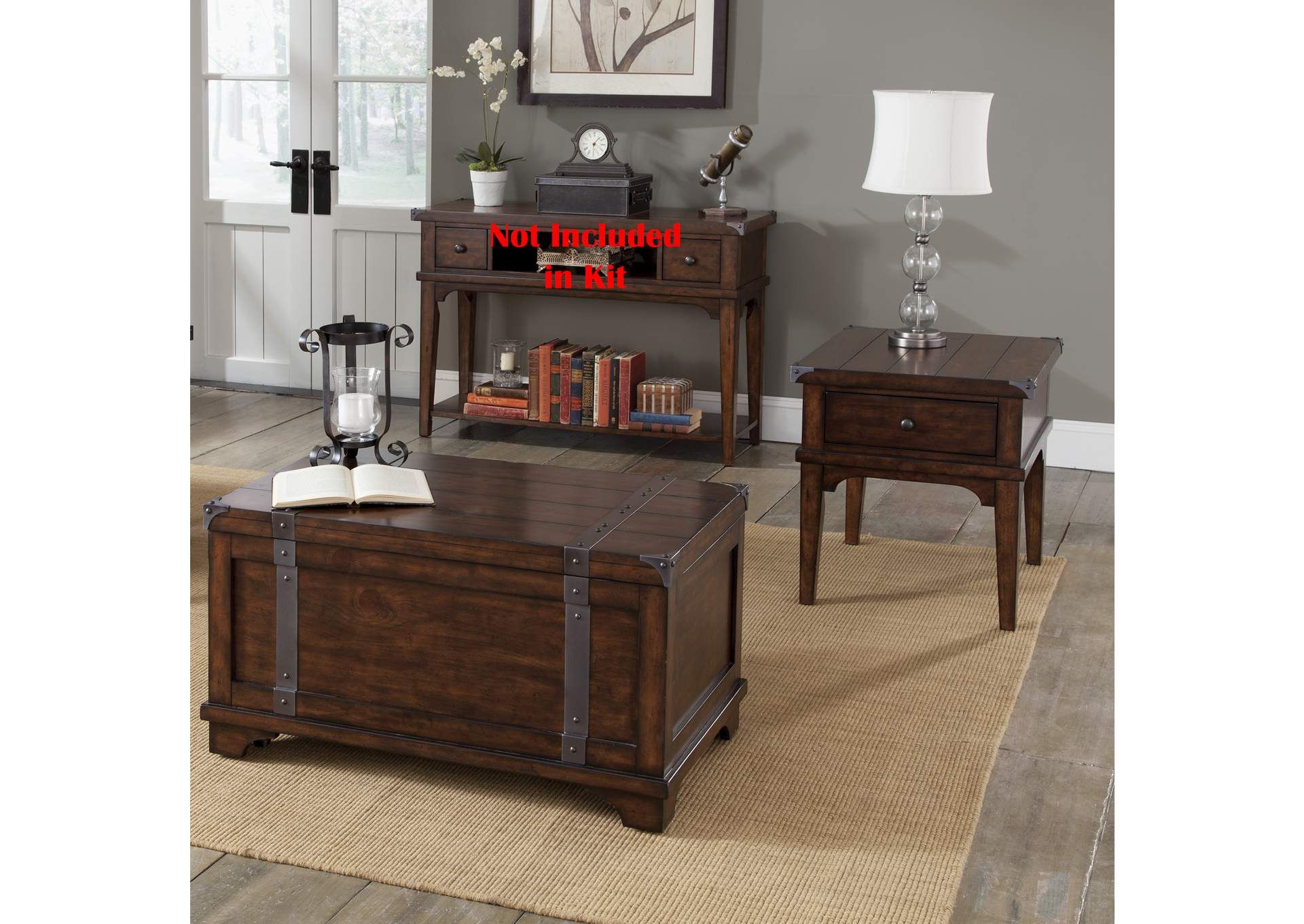 Aspen Skies 3 Piece Set (1 - Cocktail 2 - End Tables) intended for Mastering the Craft of Cocktail Mixing with Driver Techniques