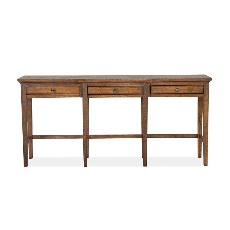 Bay Creek Console Sofa Table By Magnussen | Furniturepick regarding Magnussen T4398 Bay Creek Rectangular Sofa Table