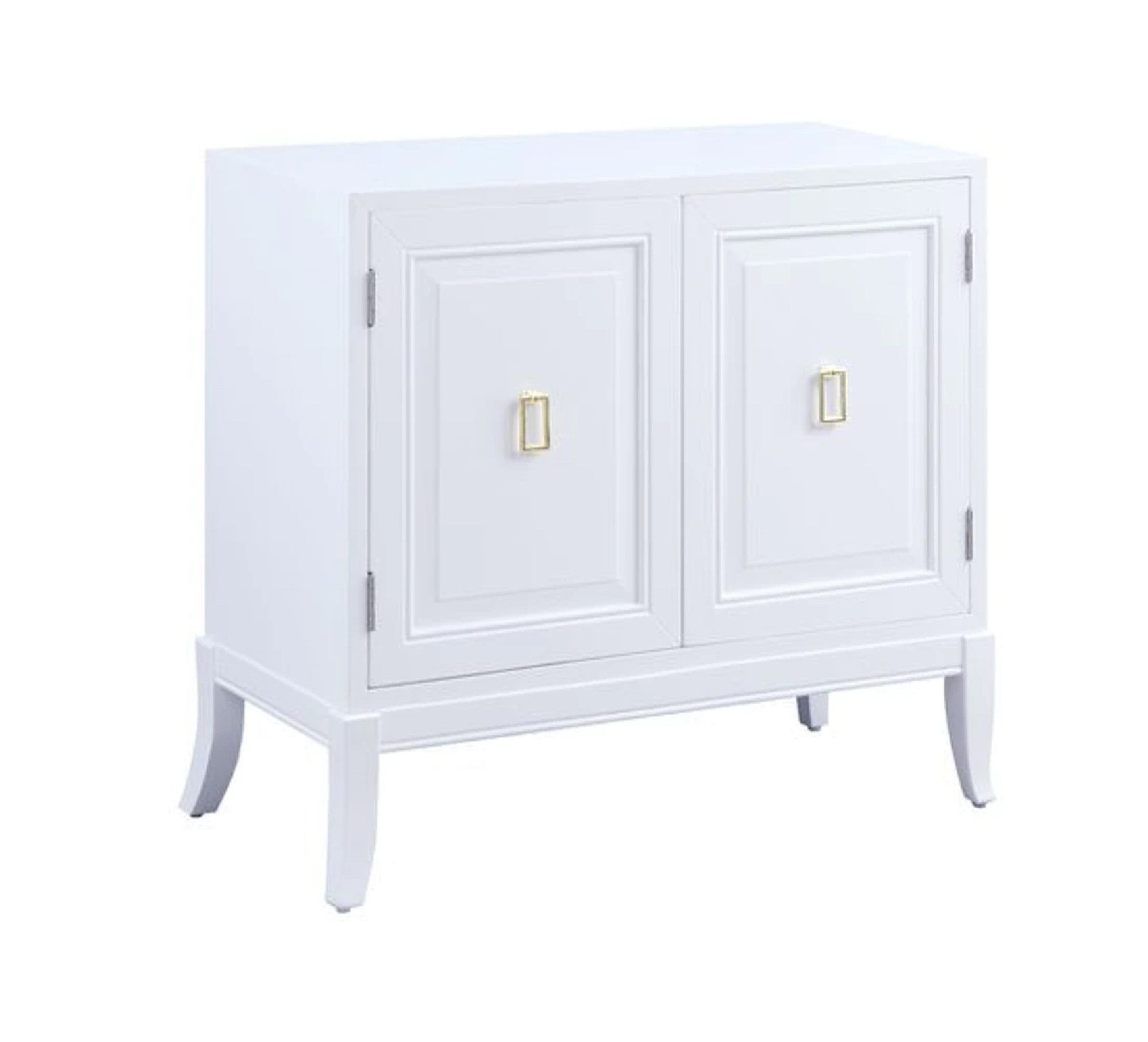 Benzara Bm273241 Wood Cabinet Console Table With 2 Doors, Flared Feet ... with Understanding the Benzara BM272125 Katherine 52 Console Sideboard Buffet in White