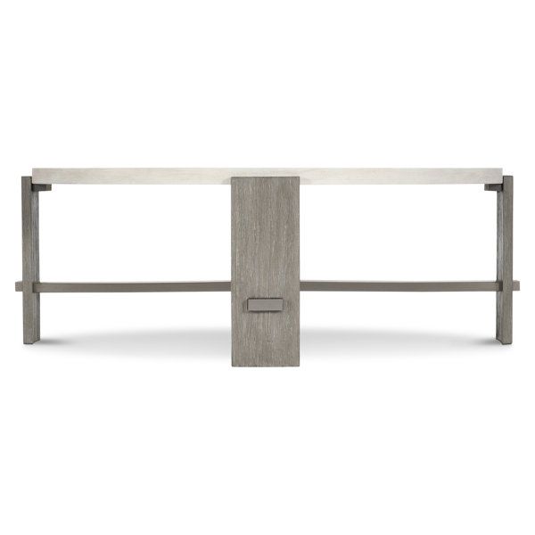 Bernhardt Foundations Round Cocktail Table | Wayfair intended for How Bernhardt Foundations Console Table Transforms Modern Living Spaces