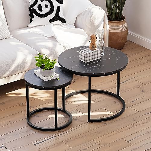 Best Black Nesting Tables: Elevate Your Space With Stylish Versatility ... for Maximizing Your Space Small Apartment Solutions with Nesting Tables