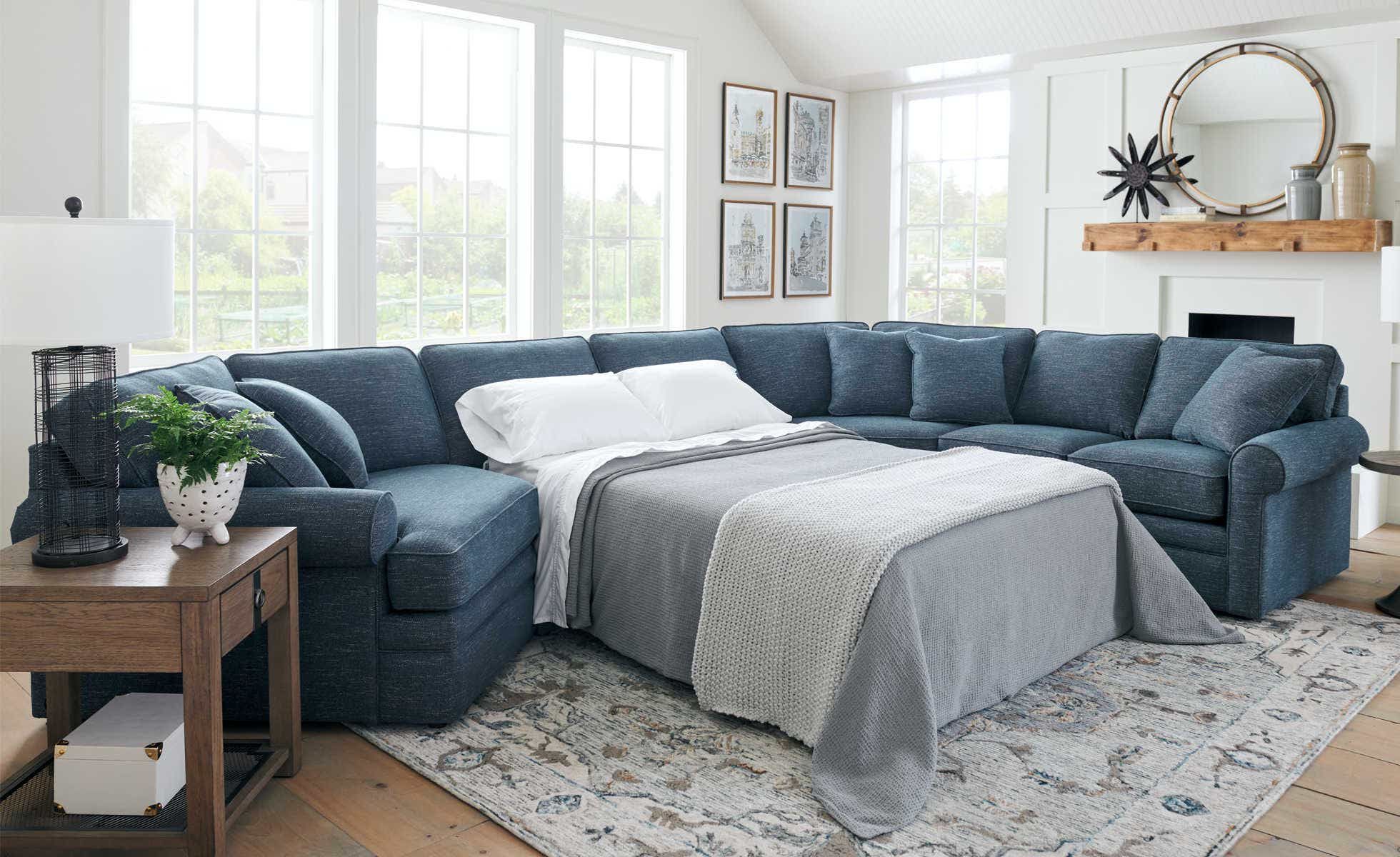 Best Sectional Sleeper Sofa With Storage | Baci Living Room with Real-Life Solutions Using Parkview Sleeper Sectional With Storage