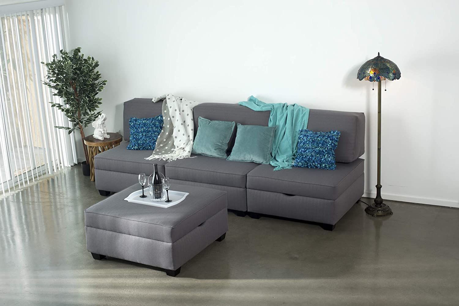 Best Sofa To Buy: Duobed Sofa Bed, King Size, Blue inside Duobed King Sleeper Sofa 72"X72"