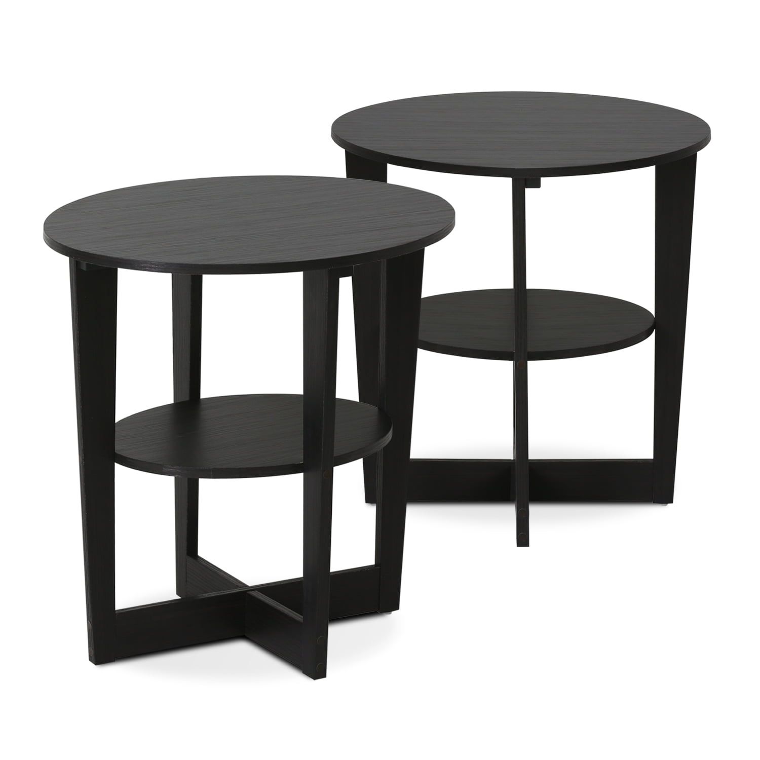 Better Homes & Gardens Ellis Nesting Accent Tables Black Accent ... pertaining to Unpacking the Design Secrets of Lavish Home's Black Nesting Accent Tables
