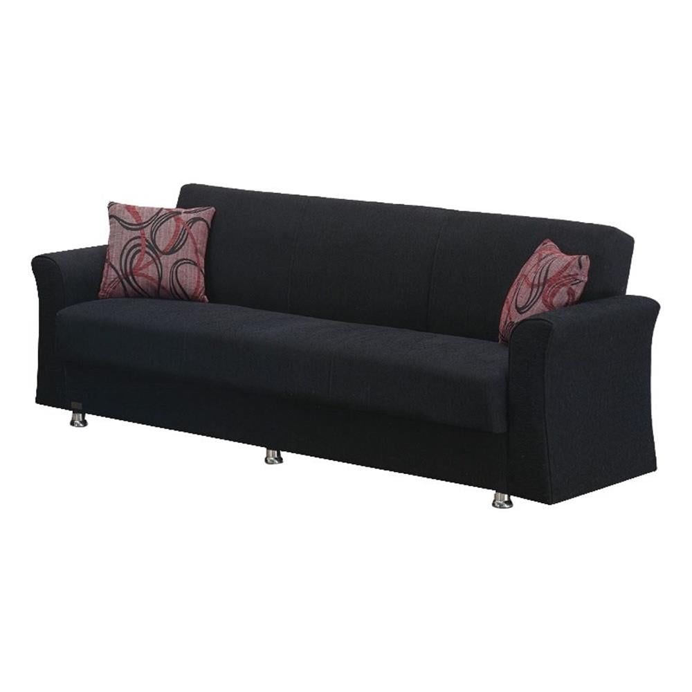 Beyan Signature Utah 89" Chenille Convertible Sleeper Sofa With Storage ... within The evolution of modern sleeper sofa design in contemporary homes