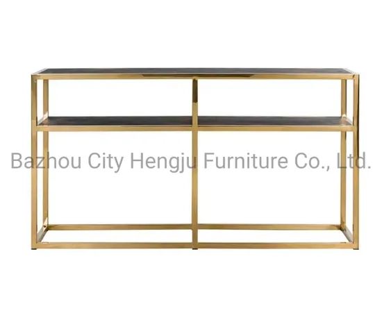 Black Gold Metal Base Console Table For Living Stainless Steel Frame ... intended for Paris Black And Gold Metal Base Sofa Table
