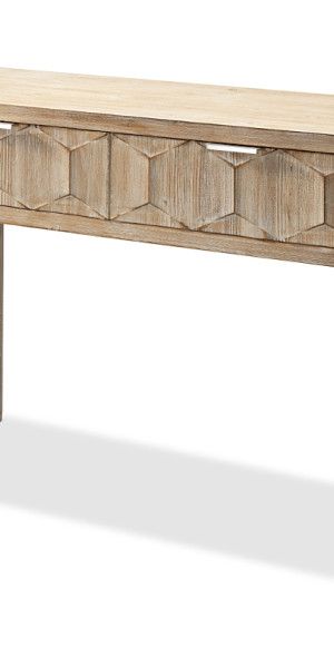 Bloomingdale's - Juniper Two Drawer Console intended for Choosing the Right Gray Fir Wood Juniper Two Drawer Console for Your Interior Design