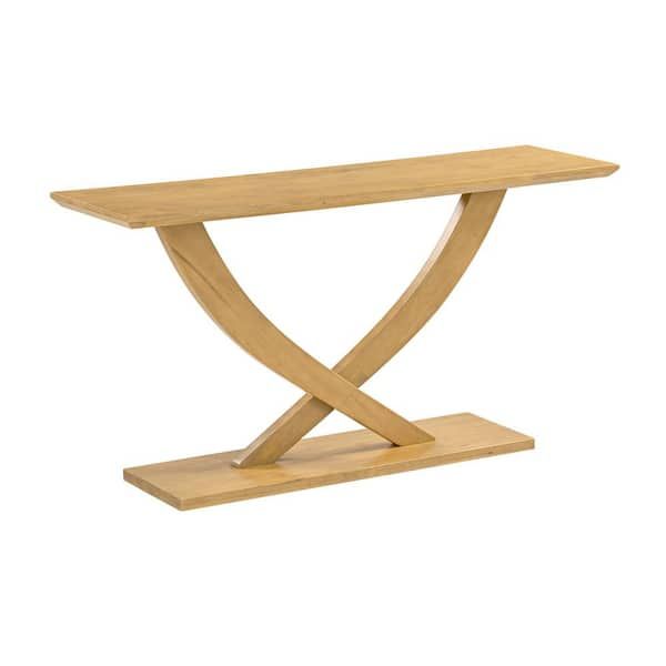 Boraam Rasmus 57 In. Honeycomb Finish Rectangle Wood Console Table ... inside Exploring the Functional Aesthetics of Rasmus Console Table Honeycomb