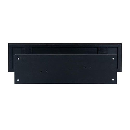 Boraam Rasmus Wood Console Table - Black Charcoal Finish | Ebay with regard to How the Rasmus Console Table Black Charcoal Transforms Modern Living Spaces