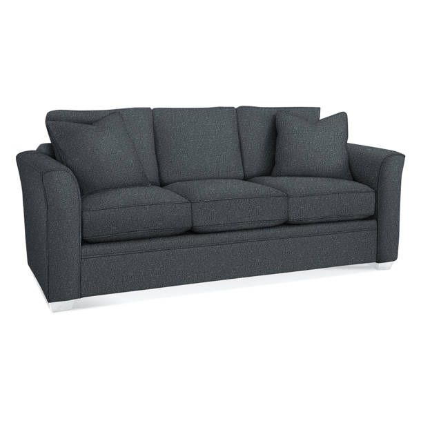 Braxton Culler Bridgeport 85'' Upholstered Sleeper Sofa | Wayfair inside Bridgeport Sleep Loveseat, Jersey Slate