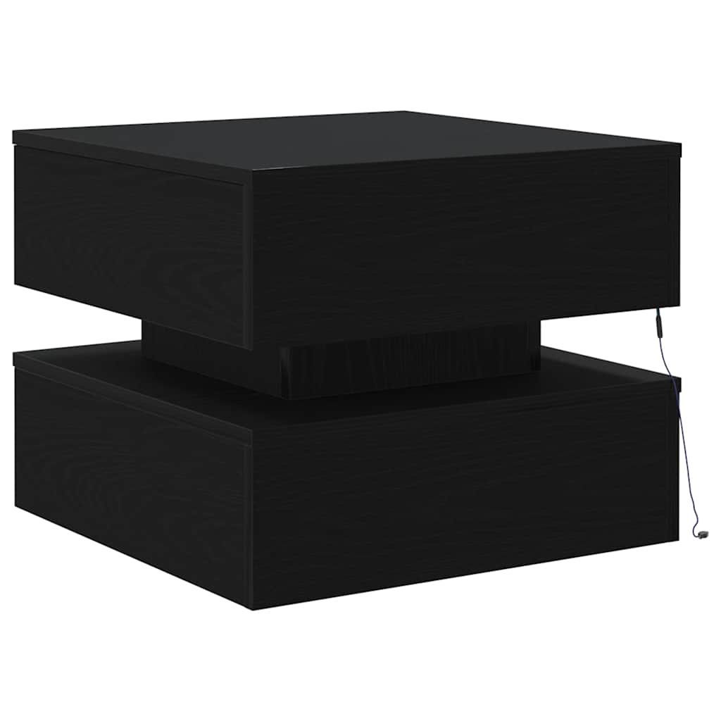 Brayden Studio® Coffee Table Black Oak Engineered Wood 19.7X19.7X15.7 ... for Choosing the Right Console Table to Complement Your Interior
