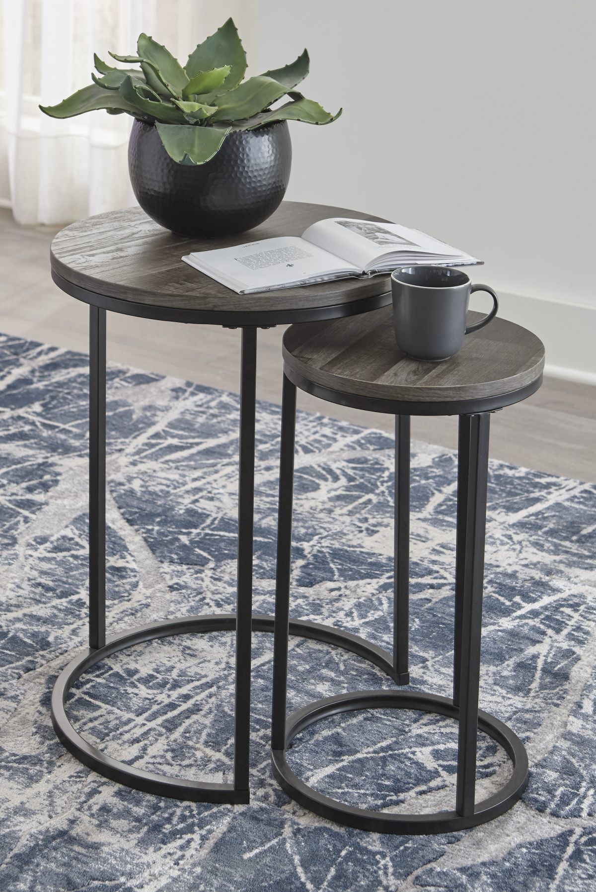 Briarsboro Nesting Accent Tables in Unpacking the Design Secrets of Lavish Home's Black Nesting Accent Tables