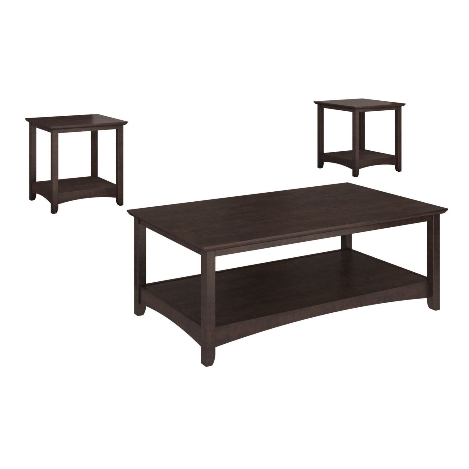 Buena Vista 3 Piece Coffee Table Set With End Tables with Discover Smart Storage Solutions with the Trinidad Coffee and End Table Set