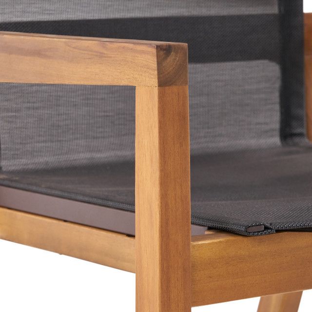 Carol Outdoor 8 Seater Acacia Wood Dining Set - Midcentury - Outdoor ... regarding Carol Outdoor 8 Seater Acacia Wood Dining Set