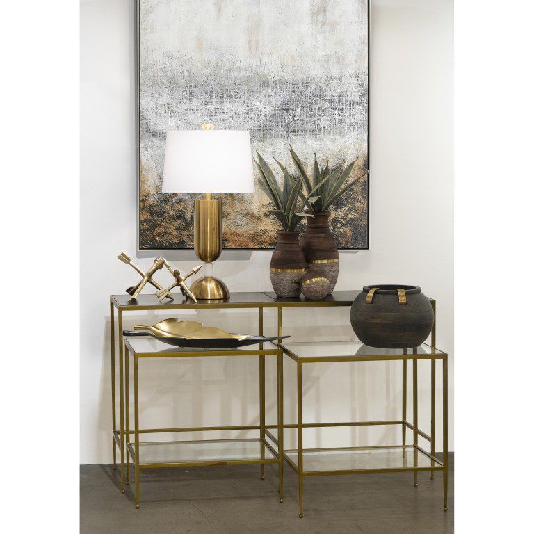 Carrick Nesting Table, Set Of 3 | The Gilded Thistle with Carrick Nesting Console Tables Set Of 3