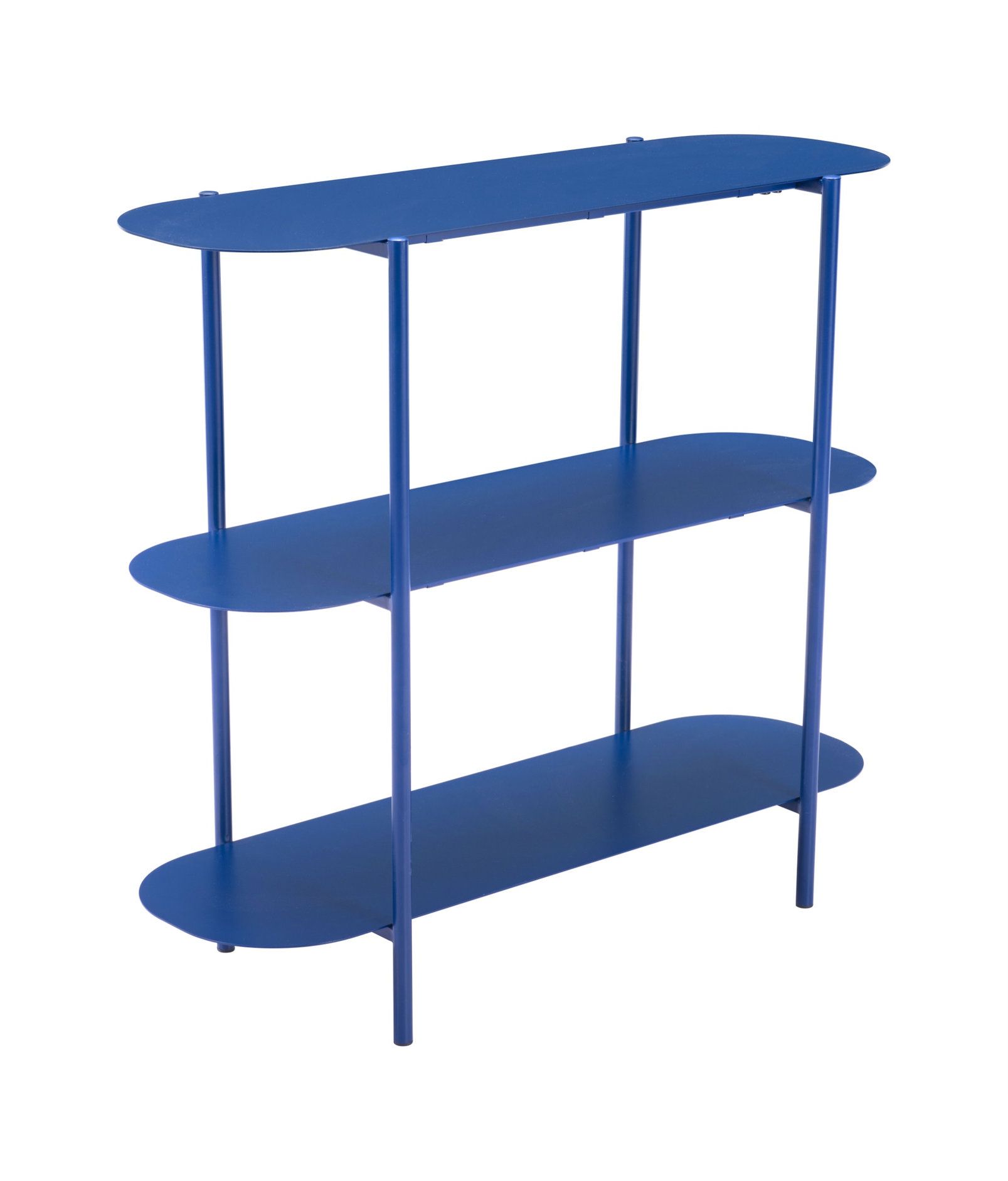 Casafoyer Tre Console Table Blue-Modern Steel Frame, Sandblasted Finish ... within Elevate Your Entryway The Role of a Blue Tre Console Table