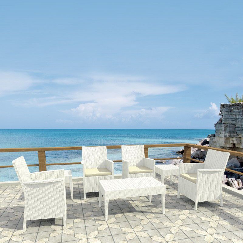 Compamia | California Wickerlook 7 Piece Seating Set | Isp8062S throughout How outdoor furniture shapes the way we entertain and relax in California climates