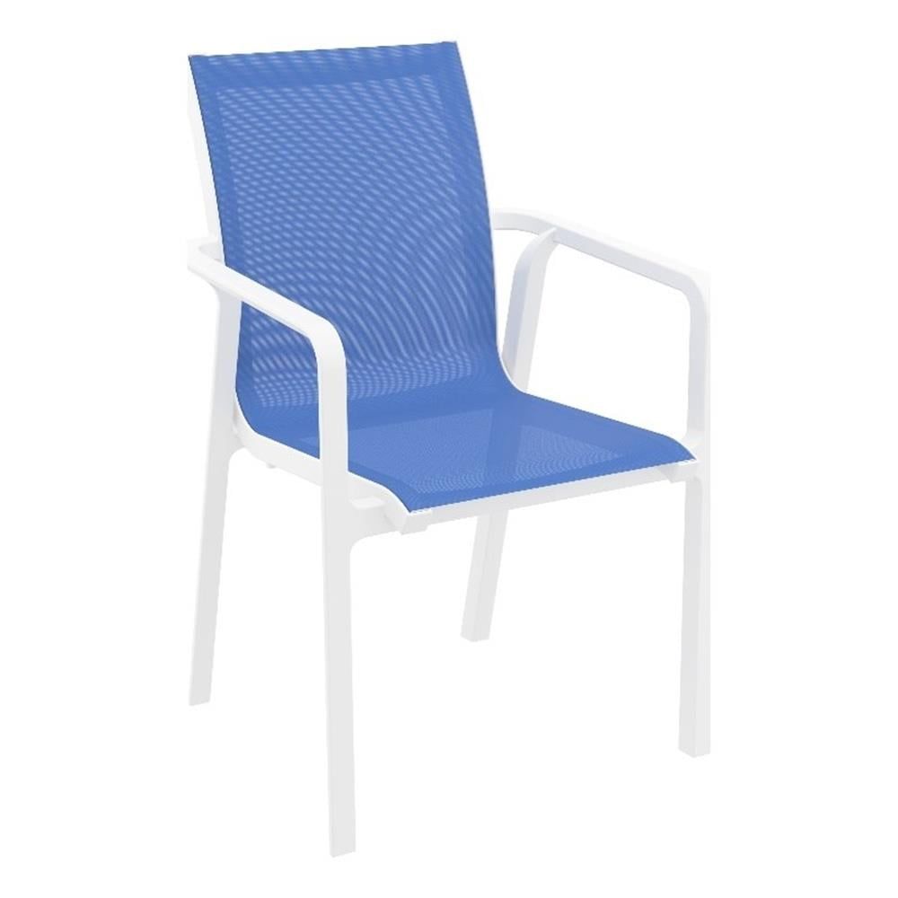 Compamia Pacific 11 Piece Dining Set With Extension Table And Sling Arm Chairs - Walmart.com within From Backyard to Oasis The Pacific 11-Piece Dining Set Transformation