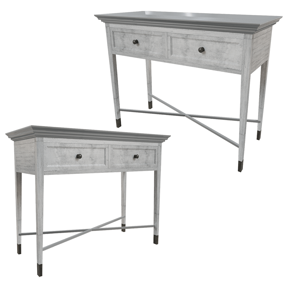 Console Stafford With 2 Drawer, Dantone Home - Download The 3D Model ... intended for How to Choose the Right Dean 2 Drawer Console Cof5701B for Your Space