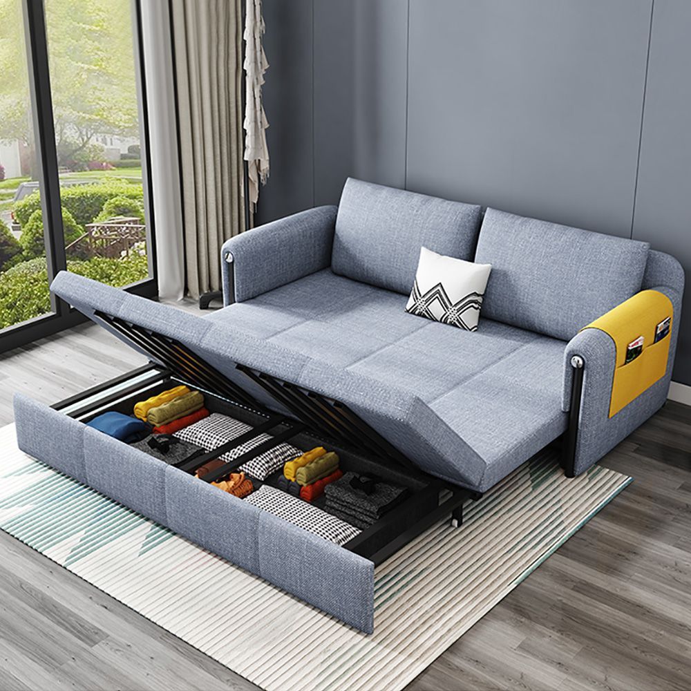 Contemporary Cotton&Linen Full Sleeper Sofa Convertible Storage Sofa Bed intended for Understanding the versatility of modern sleeper sofa bed designs