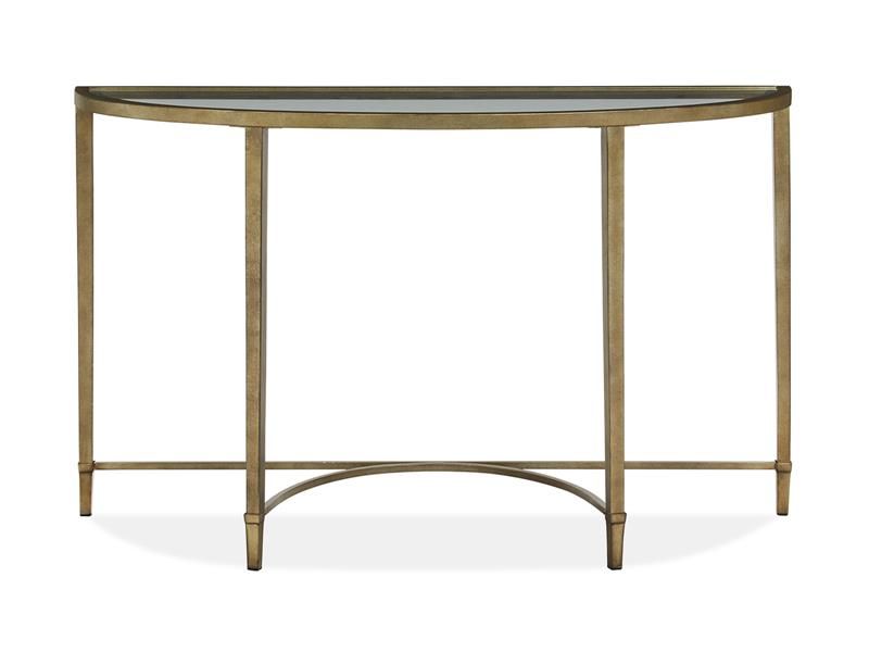Copia Demilune Sofa Table - Furniture And Things regarding Demilune Sofa Table