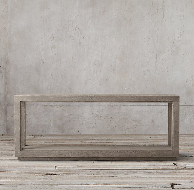 Купить Консоль В Цвете Weathered Grey Oak От Reloft | Console Table ... regarding Design Insights from the Macen Console Weathered Gray Oak with Black Collection