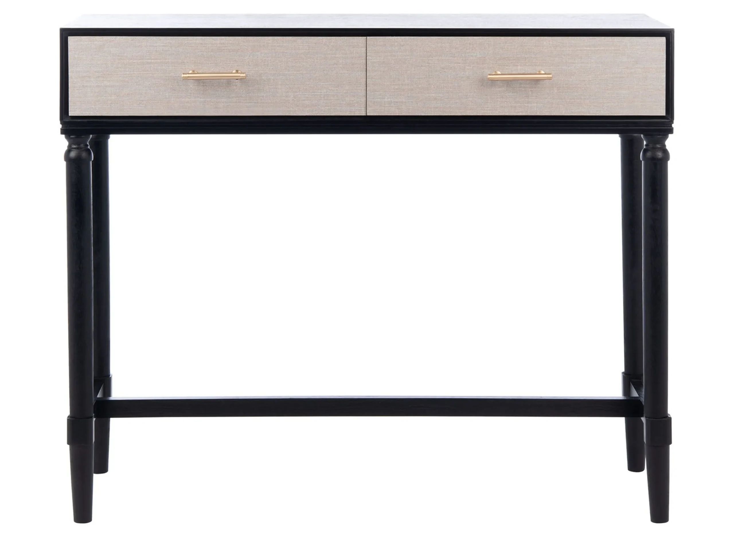Dinesh 2 Drawer Console Table | Raymour &amp; Flanigan regarding How to Choose the Right Dean 2 Drawer Console Cof5701B for Your Space