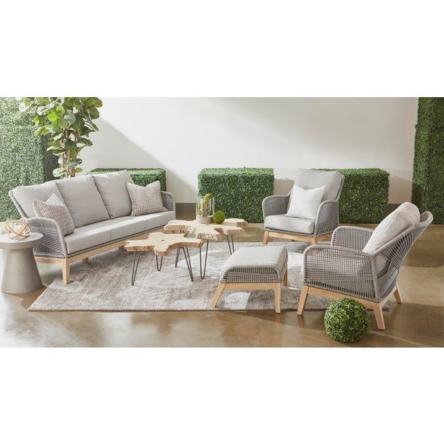 Drift Teak Nesting Coffee Table - 2 Pieces | Chairish inside How Drift Nesting Coffee Table Transforms Living Room Aesthetics