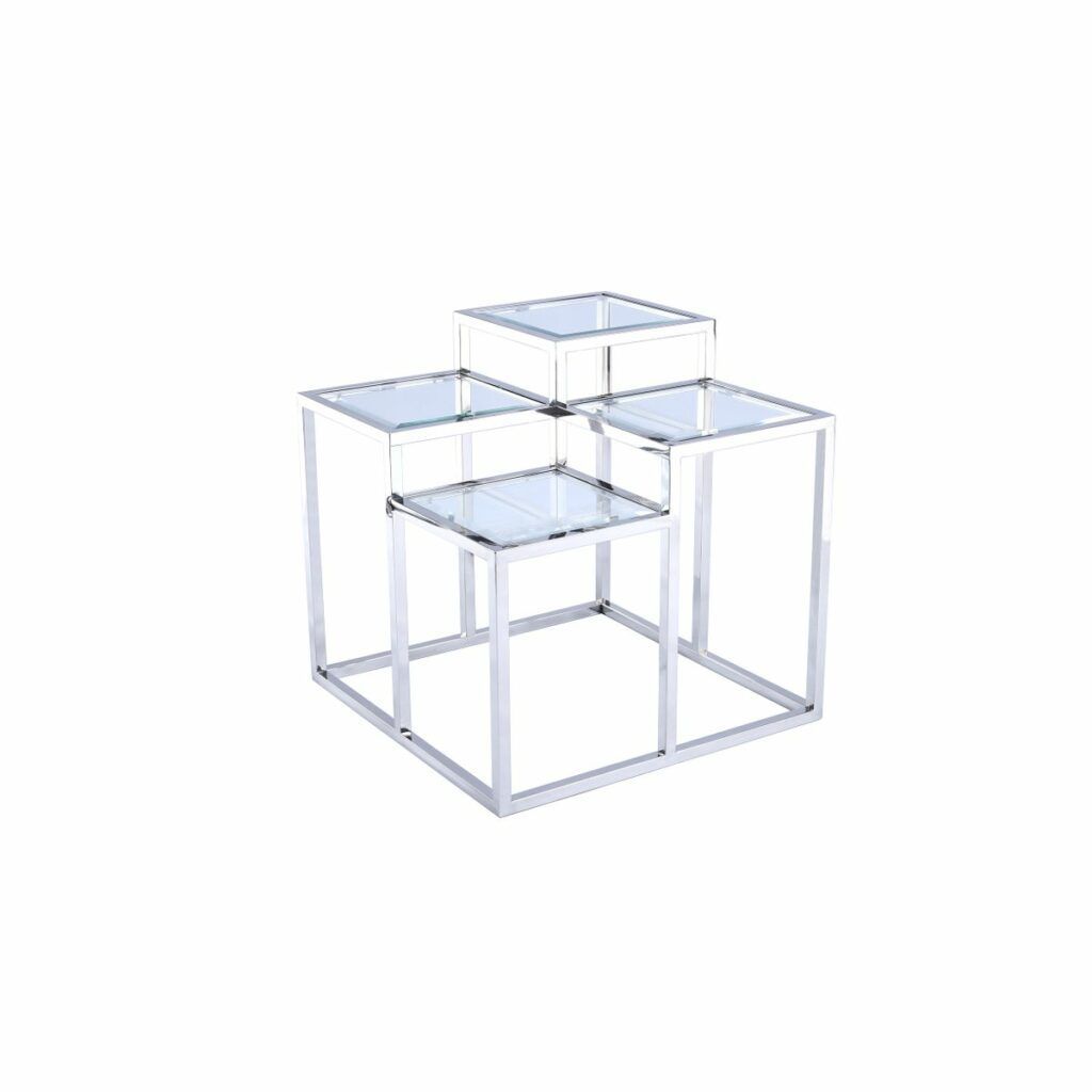 Elmore Et Silver Accent Table for Elmore Console Table, Silver