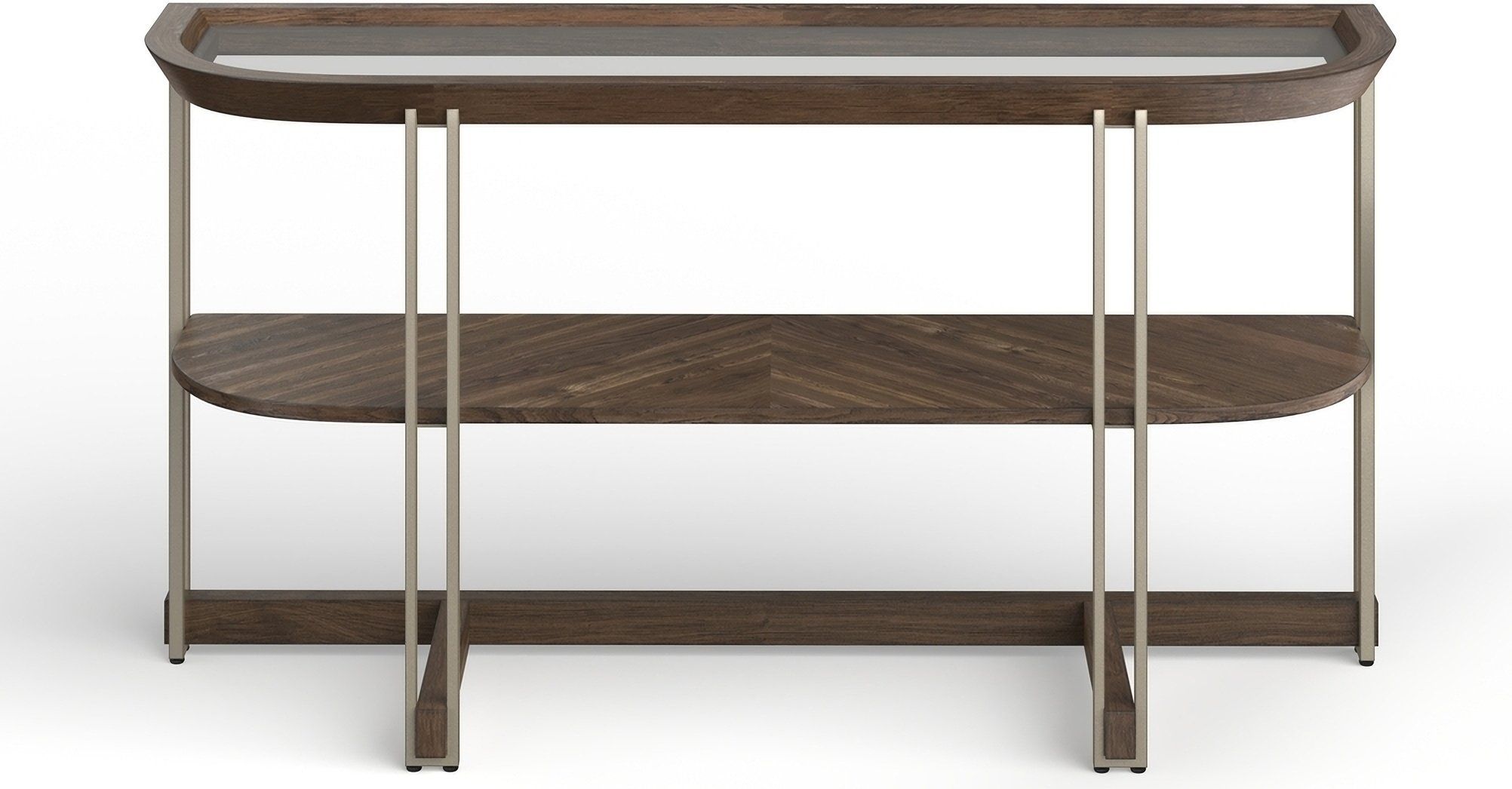 Elora Demilune Sofa Table By Magnussen | 1Stopbedrooms for Choosing the Perfect Demilune Sofa Table for Small Spaces