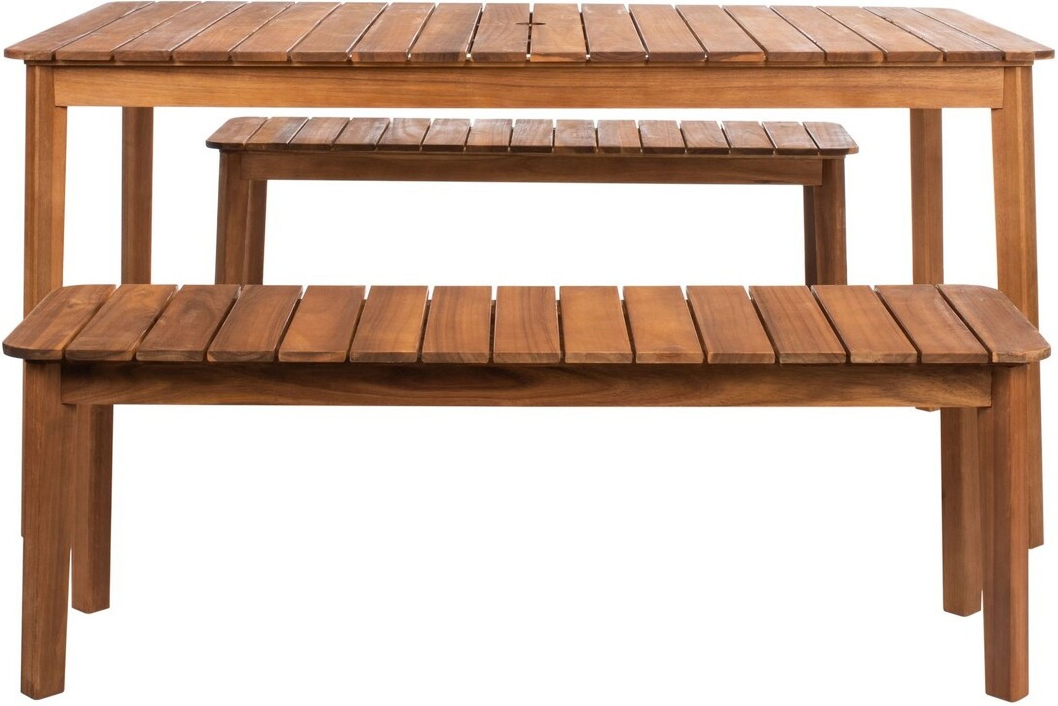 Europa Dining Set In Natural By Safavieh | 1Stopbedrooms with Safavieh Outdoor Europa Dining Set Natural