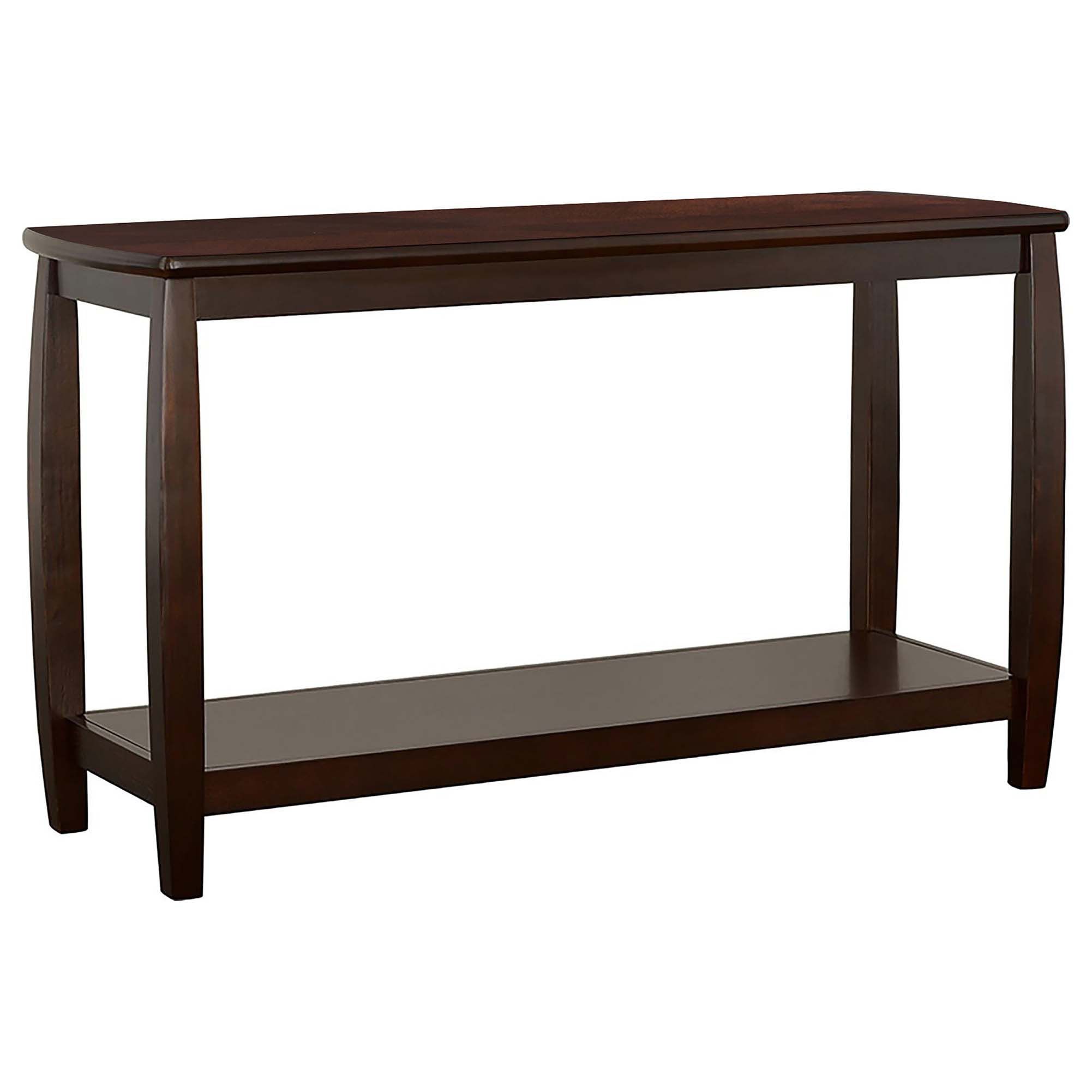 Everly Quinn 1Pc Transitional Entryway Console Table Lower Shelf ... regarding Storage Solutions for Modern Entry Halls and Foyers