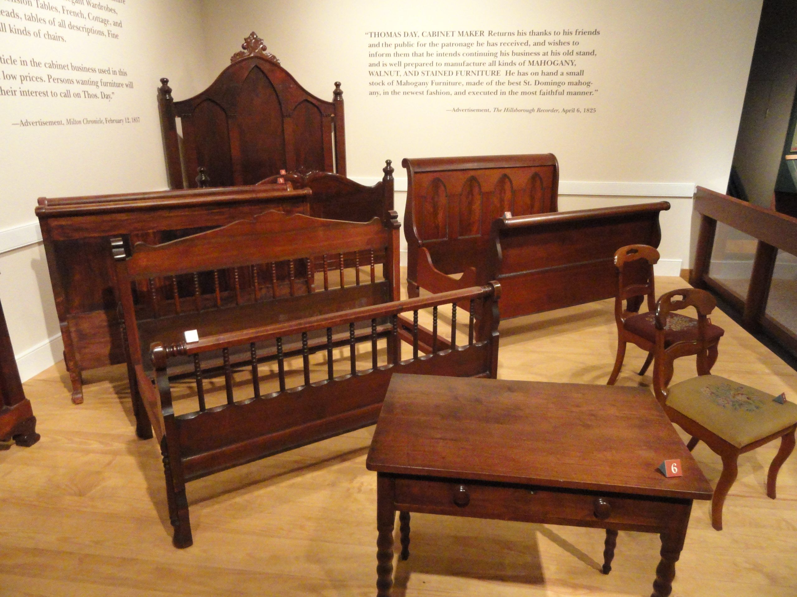File:furniture By Thomas Day - North Carolina Museum Of History ... pertaining to Furniture Of America Erasmus Transitional Wood 1-Shelf Console Table In Dark Oak