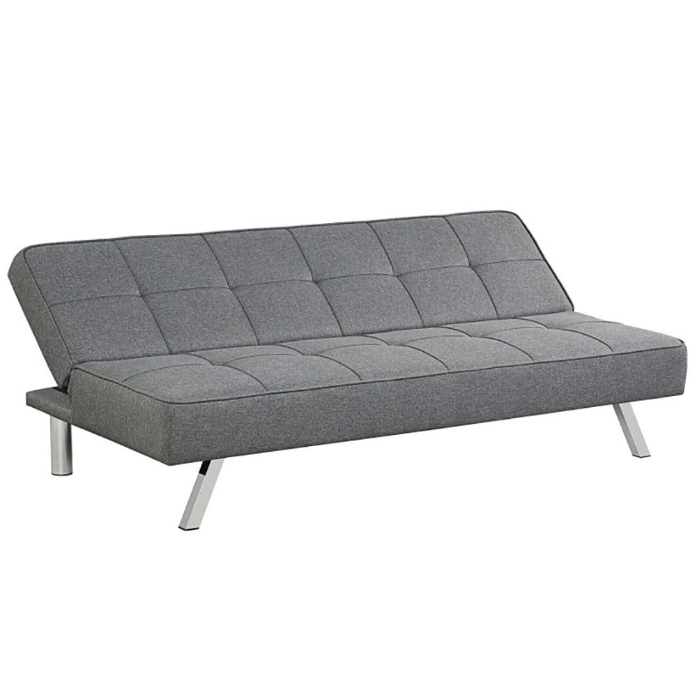 Finihen Convertible Sofa Bed, Modern Convertible Sleeper Couch, 3-Seat ... for Gdf Studio 3-Seater Convertible Sofa Bed With Storage Compartment And Tray, Dark Gray