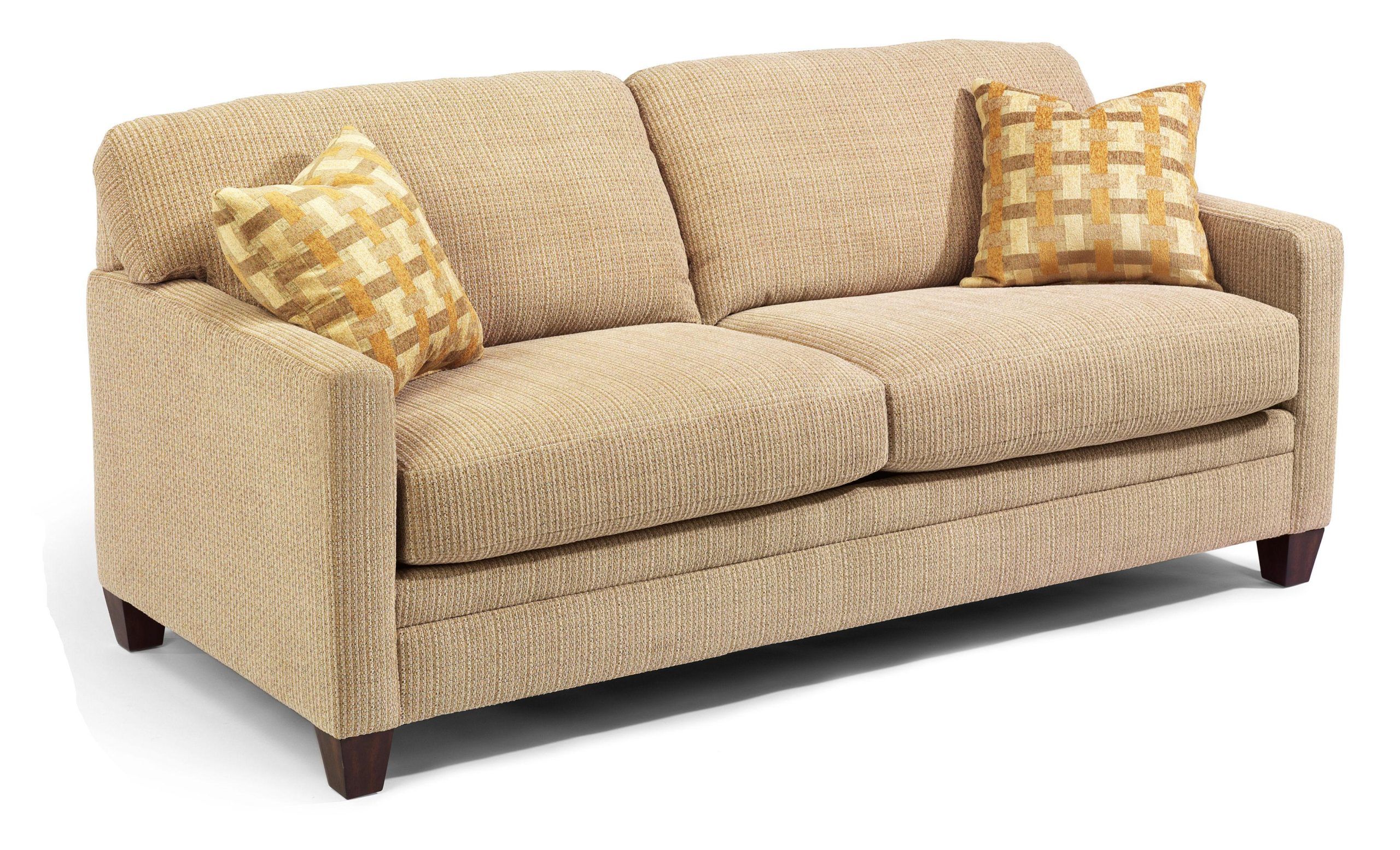 Flexsteel Serendipity Upholstered Queen Sofa Sleeper | Mueller ... intended for Maximizing Guest Comfort with the Andrews Yellow Sleeper Sofa