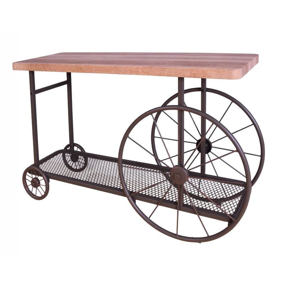 Francie Sofa Table, Oak &amp;amp; Antique Gray regarding The Enduring Appeal of Oak and Antique Gray in Home Decor A Look at the Francie Sofa Table