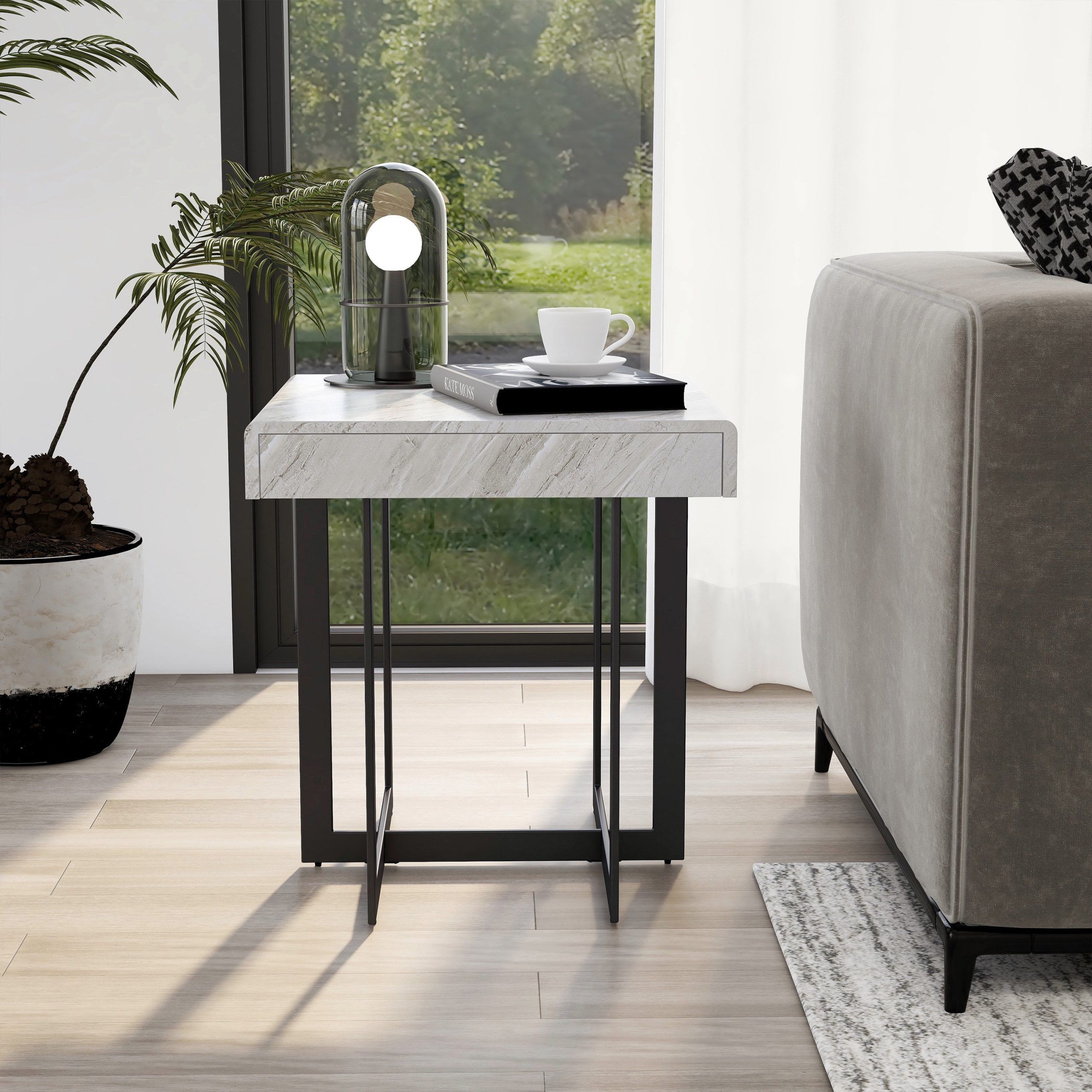 Free Shipping! Furniture Of America Contemporary Gray Gun Metal 1 ... for Maximizing Small Spaces with Functional Furniture Solutions