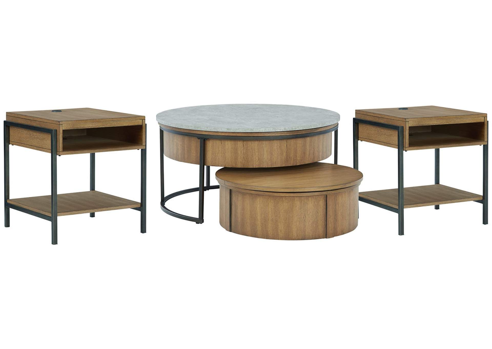 Fridley Nesting Coffee Table (Set Of 2) pertaining to A Closer Look at the Fridley Nesting Coffee Table Set's Design and Function