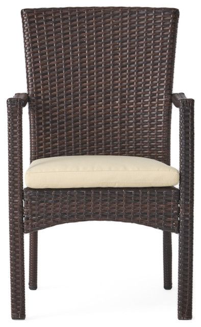 Gabrielle Outdoor Wood And Wicker Expandable 8 Seater Dining Set ... regarding Maximizing Your Outdoor Entertaining Space with the Gabrielle 8-Seater Set
