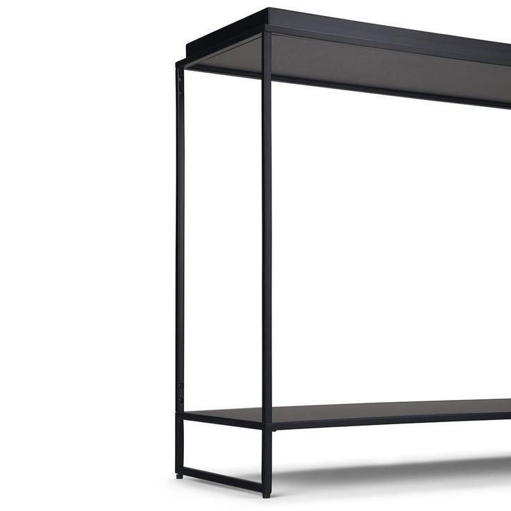 Garner Console Table | Console Table, Console Table Modern, Simpli Home in How to Choose the Right Metal Tray Top Console Table for Your Space