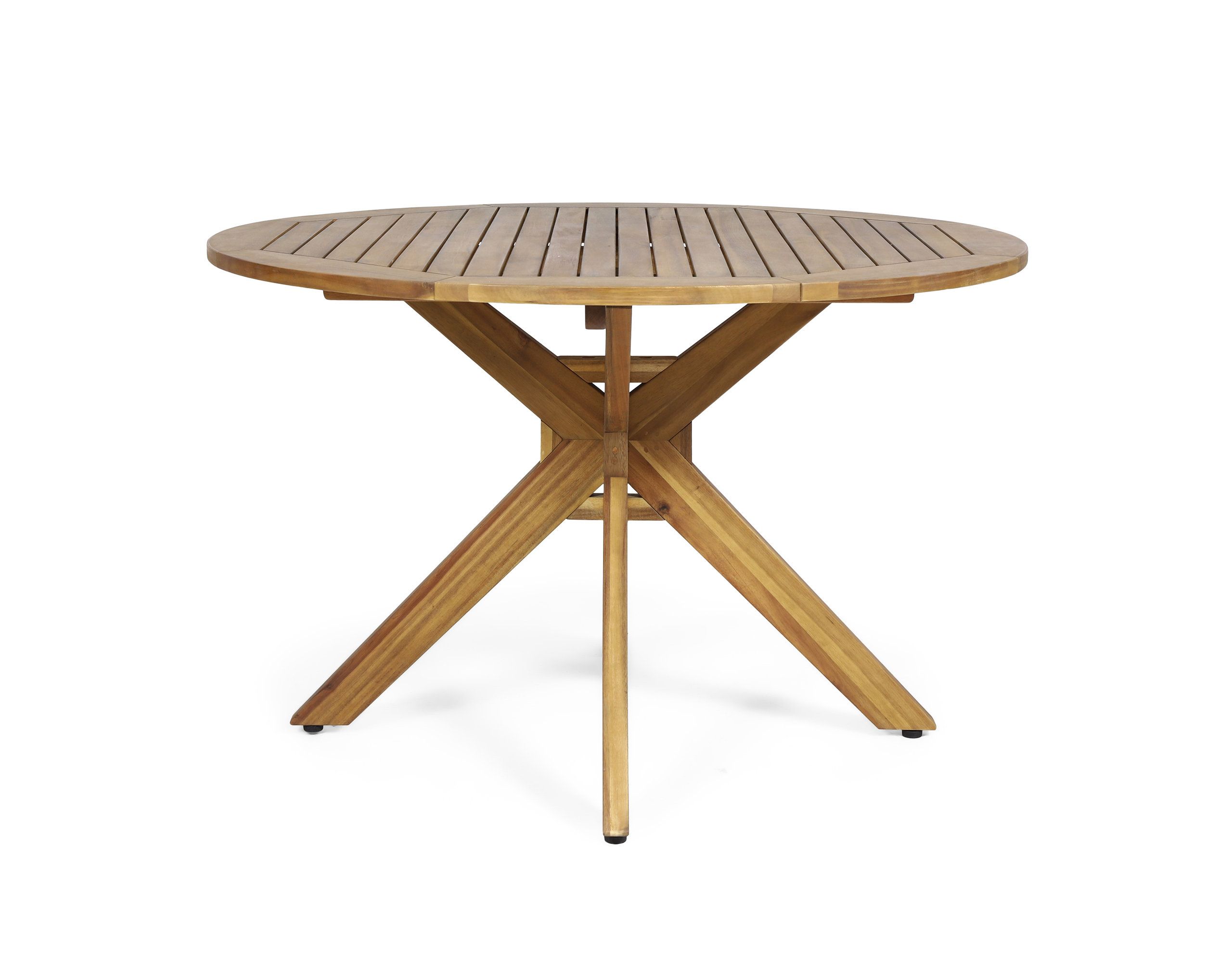 Gdf Studio 5-Piece Stanford Outdoor Acacia Wood Dining Set ... inside Exploring the durability and design of teak outdoor dining sets