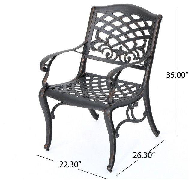 Gdf Studio 9-Piece Jody Outdoor 8-Seater 64"-81" Dining Set With ... for Creating comfortable dining areas that adapt to changing needs