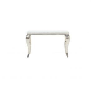 Glass Console Tables with Integrating a Gallerie Decor console Table into Your Transitional Home
