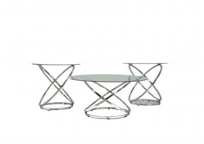 Hollynyx 3 Piece Occasional Table Set Ivan Smith Furniture pertaining to Roma 3-Piece Occasional Table Set