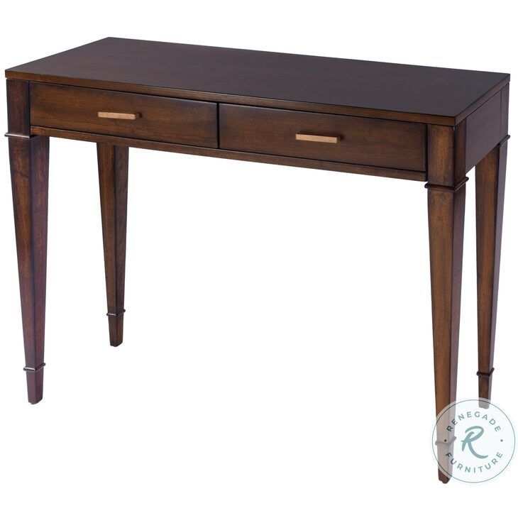 Kai Medium Brown Console Table From Butler | Coleman Furniture regarding Understanding the Artisan Craftsmanship Behind Oakmont Veneer Coffee Tables