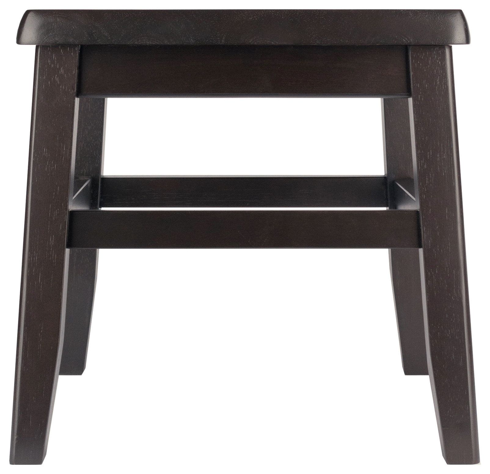 Kaya 2-Pc Conductor Stool Set, Coffee - Transitional - Ladders And Step ... within Winsome Kaya Transitional Solid Wood Conductor Stool In Coffee (Set Of 2)